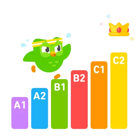 Duolingo - game học tiếng Anh nâng cấp người chơi từng cấp độ