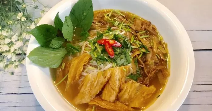 Bún măng chay