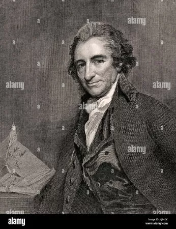 Thomas Paine (29/1/1737 - 8/6/1809)