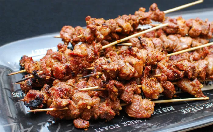Sốt ướp thịt xiên nướng