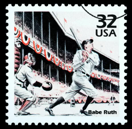 Babe Ruth (6/2/1895 - 16/8/1948)