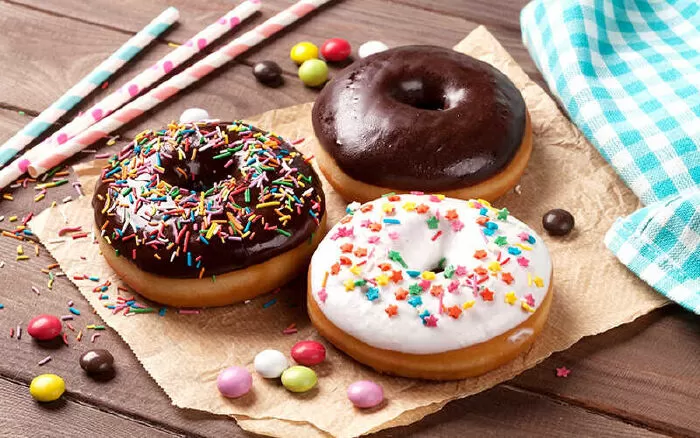 Bánh donut socola