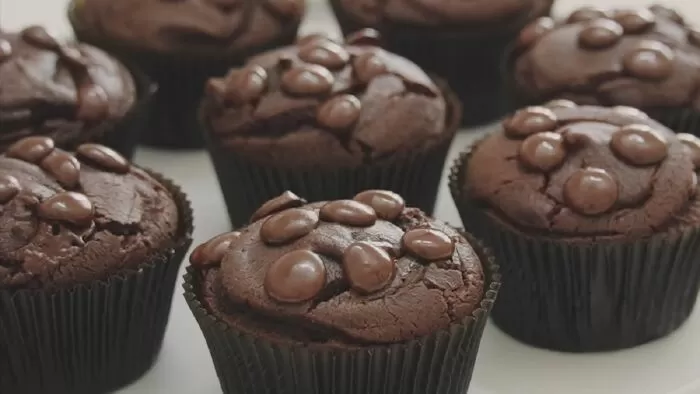 Bánh muffin socola vị cà phê