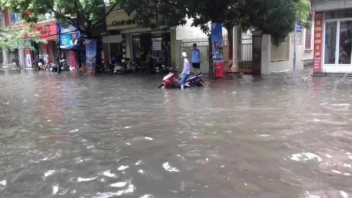 Nước lụt Hà Nam - Nguyễn Khuyến