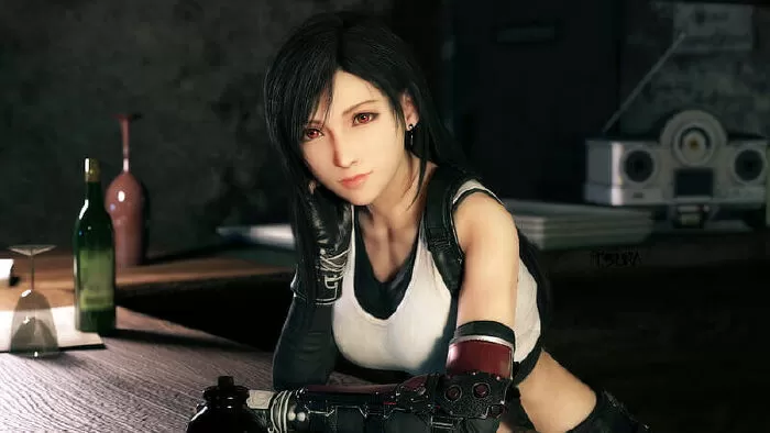 Tifa trong game Final Fantasy