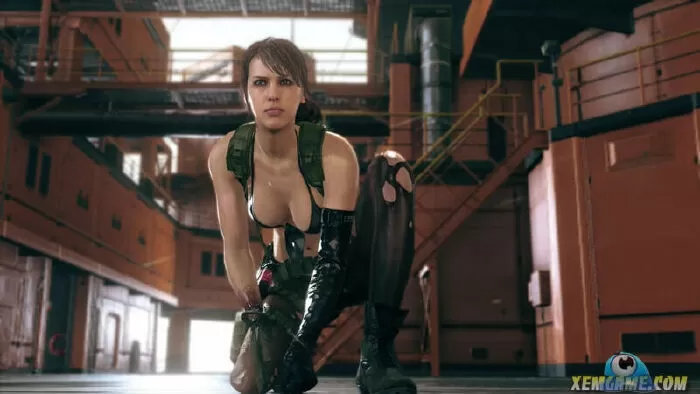 Quiet trong game Metal Gear Solid V