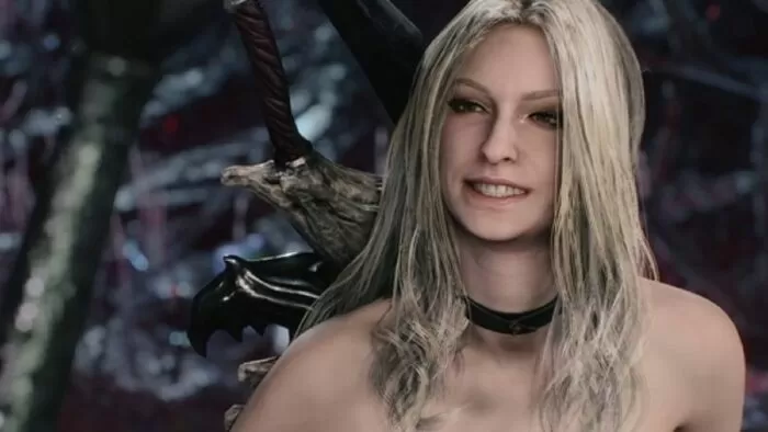 Trish trong game Devil May Cry.