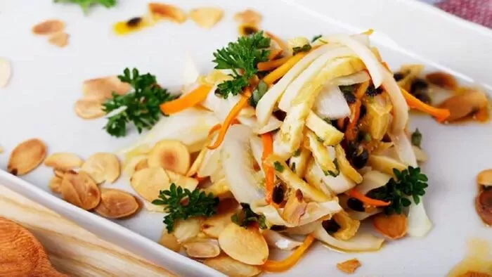 Gỏi tàu hũ ky chay