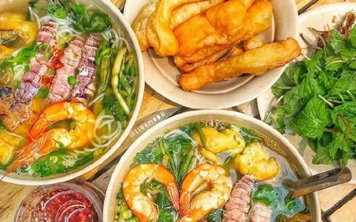 Bún hải sản Hải Phòng