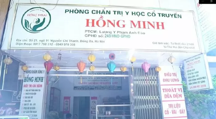 Phòng khám đông y Hồng Minh