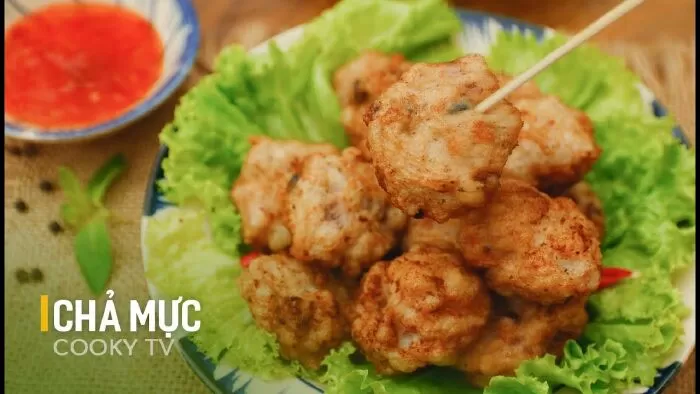 Chả mực tươi