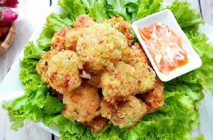 Chả mực đậu hũ