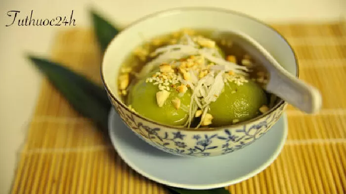 Bánh trôi lá dứa