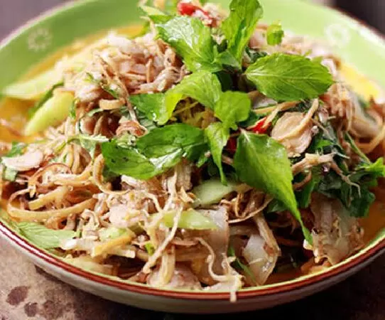 Thịt heo trộn chua ngọt