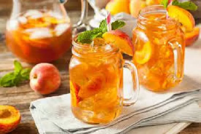 Trà đào cam sả
