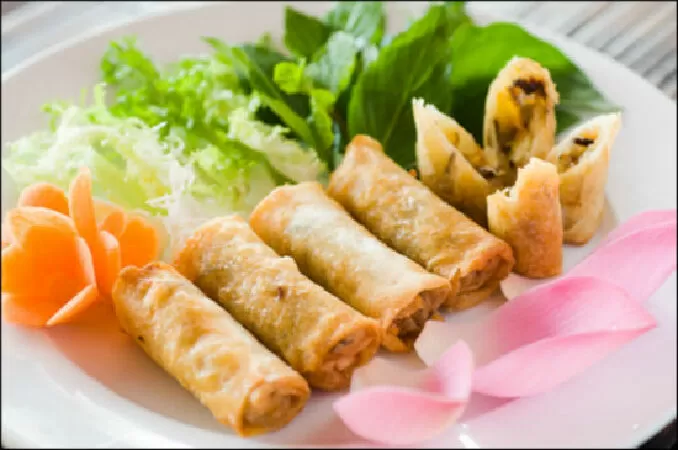 Bún nem chay