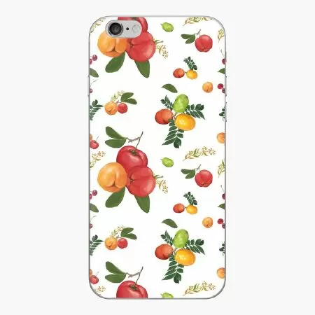 Miếng dán decal Iphone họa tiết trái sơ ri