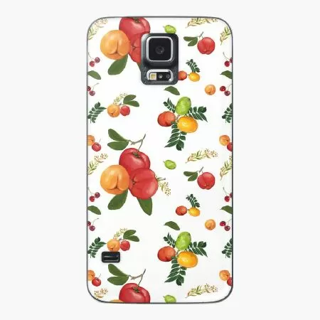 Miếng dán skin Samsung Galaxy họa tiết trái sơ ri