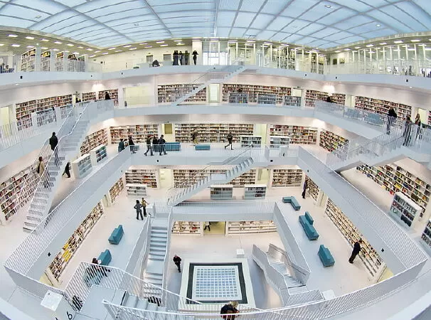 Thư viện thành phố Stuttgart, Đức