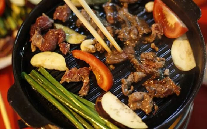 Quán Bò nầm nướng Bà Hoa