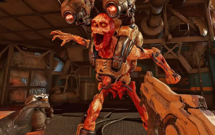 Doom VFR (PS VR; HTC Vive)