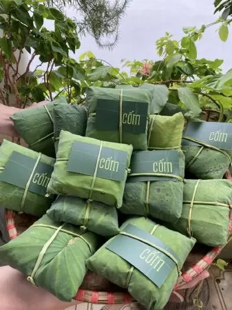 Cốm Việt - Vietnamese Green Rice