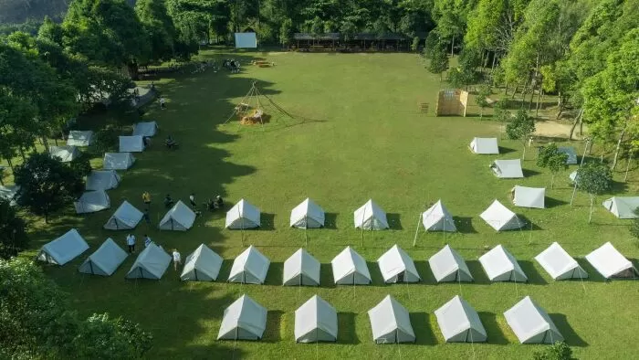 Trải nghiệm camping qua đêm ở Toom Sara