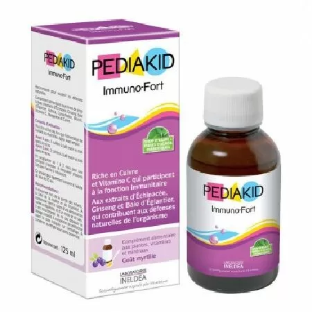 Siro tăng đề kháng Pediakid Immuno-Fort