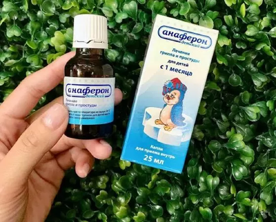 Siro tăng đề kháng Anaferon Nga