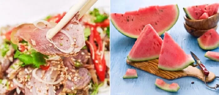 Dưa hấu và Thịt