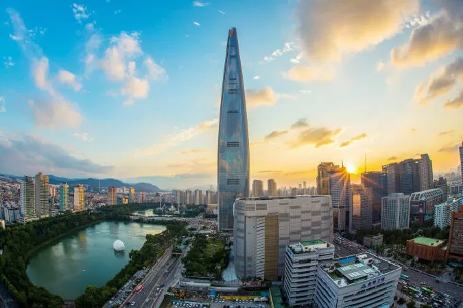 Tháp Lotte World - điểm tham quan nổi tiếng ở Seoul