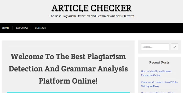 Articlechecker.com