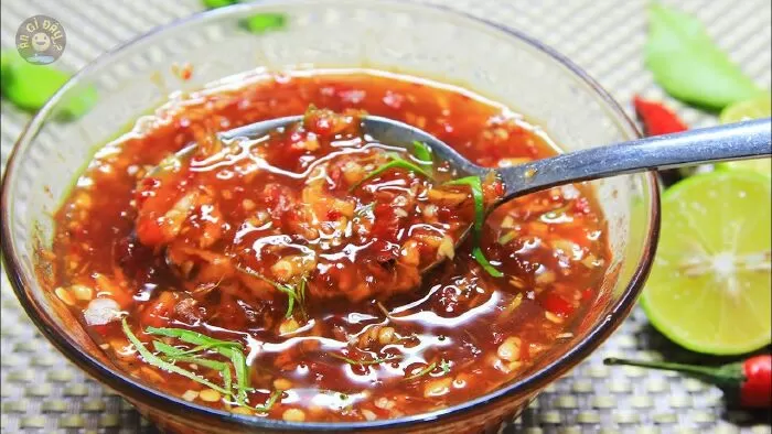 Nước chấm ốc luộc