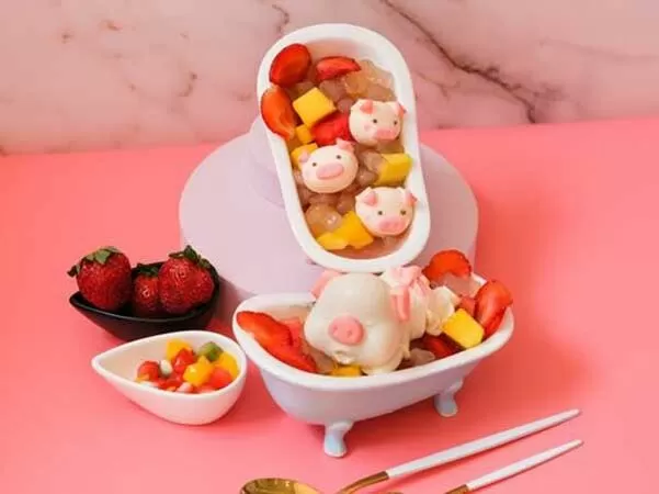 Sữa chua trân châu cốt dừa Hạ Long