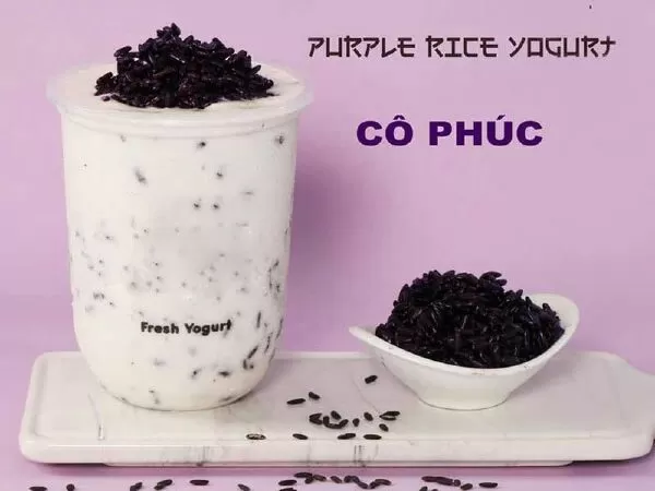 Cô Phúc - Sữa chua nếp cẩm