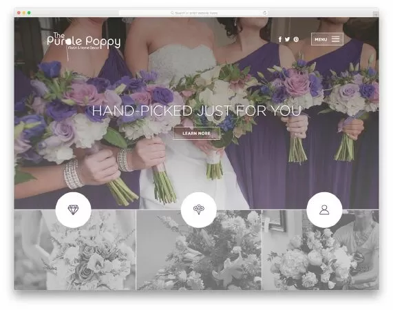 Purple Poppy Florist