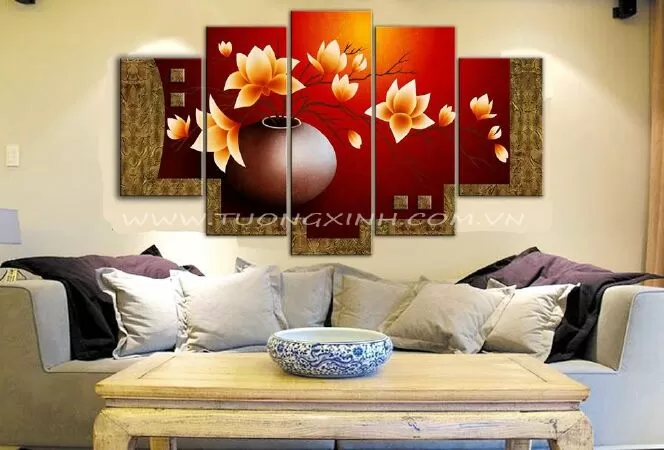 Tranh treo tường hoa mộc lan