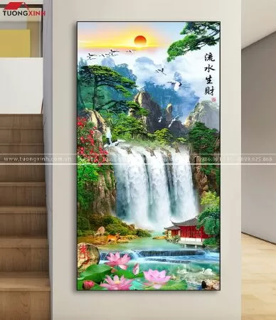 Tranh treo tường sơn thủy hữu tình