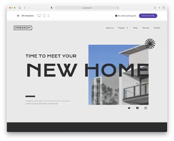 Presson (Drag & Drop Website Builder)