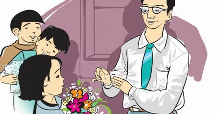 Bài thơ Khi thầy về nghỉ hưu