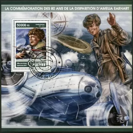 Amelia Earhart (24/6/1897 - mất tích 2/7/1937)