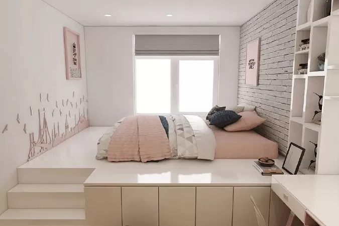 Thiết kế phòng ngủ nhỏ 5m2