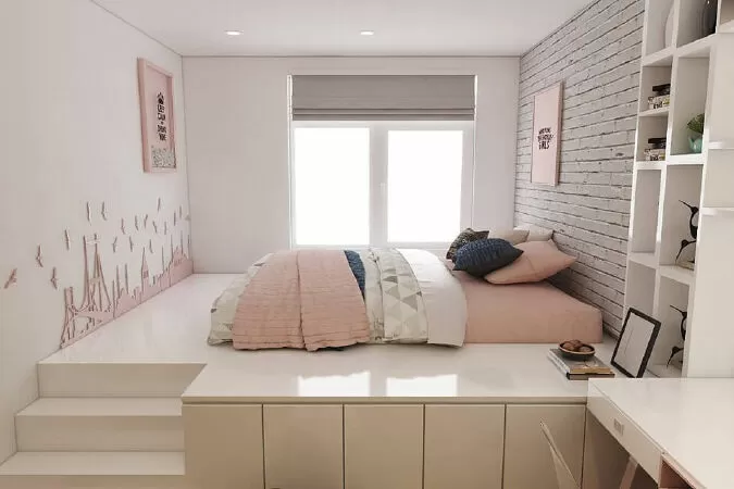 Thiết kế phòng ngủ nhỏ 7m2