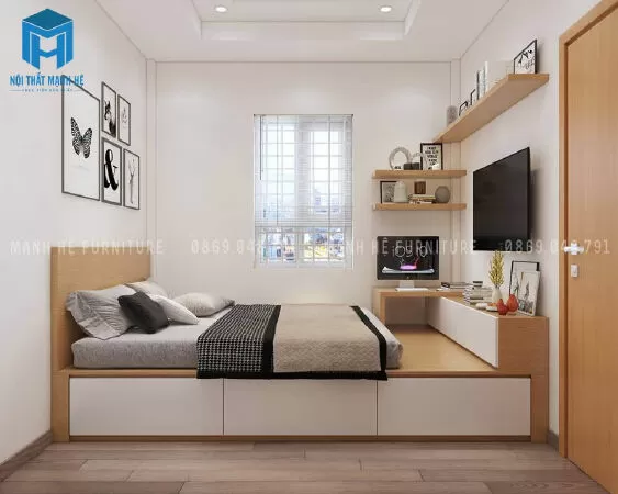 Thiết kế phòng ngủ nhỏ 10m2