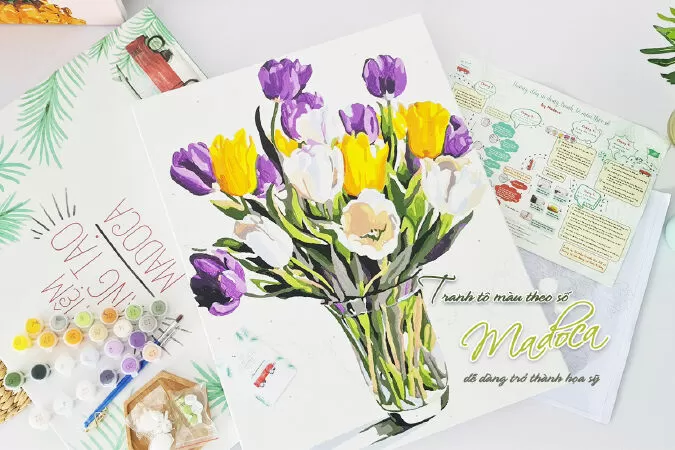 Top 10 shop bán tranh sơn dầu số hóa đỉnh nhất tại Hà Nội