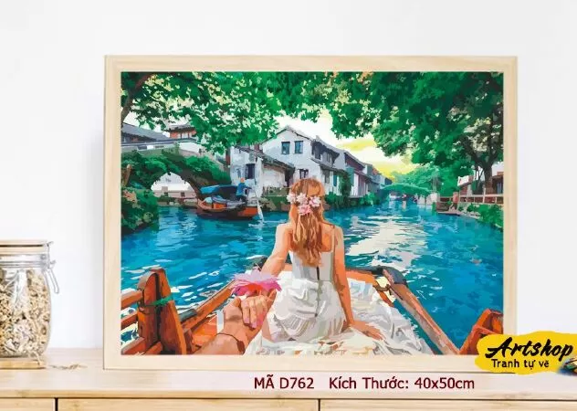 Tranh tô màu theo số Artshop