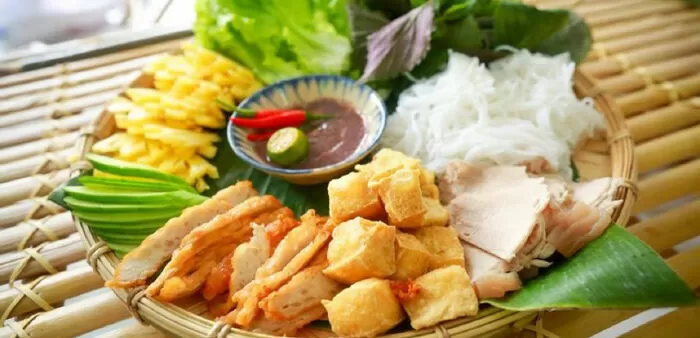 Quán bún đậu mắm tôm Cô Ba Anh