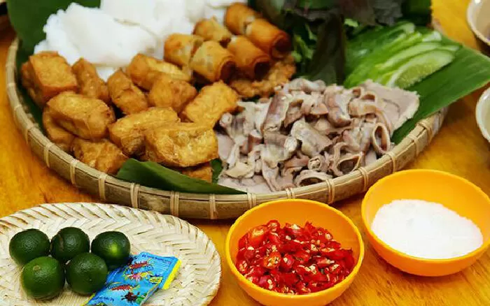 Bún đậu Dần Béo