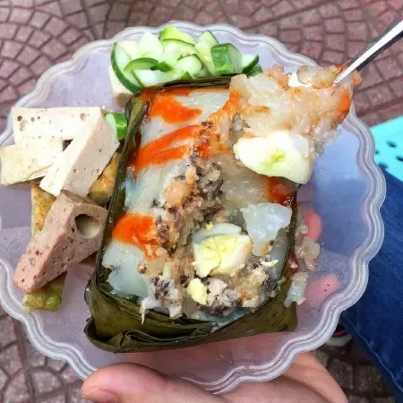 Bánh giò có trứng