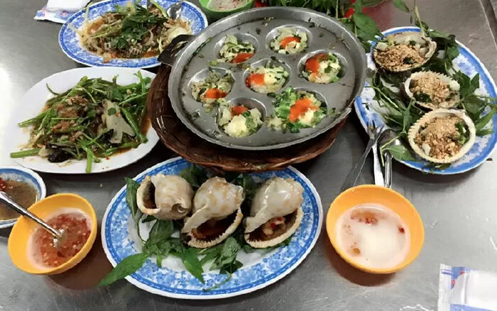 Quán ốc Mắm Sữa - quán ốc Bình Thạnh